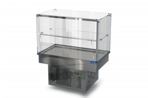холодильная витрина встраиваемая (стекло) 1000*650*600(1150) для общепит